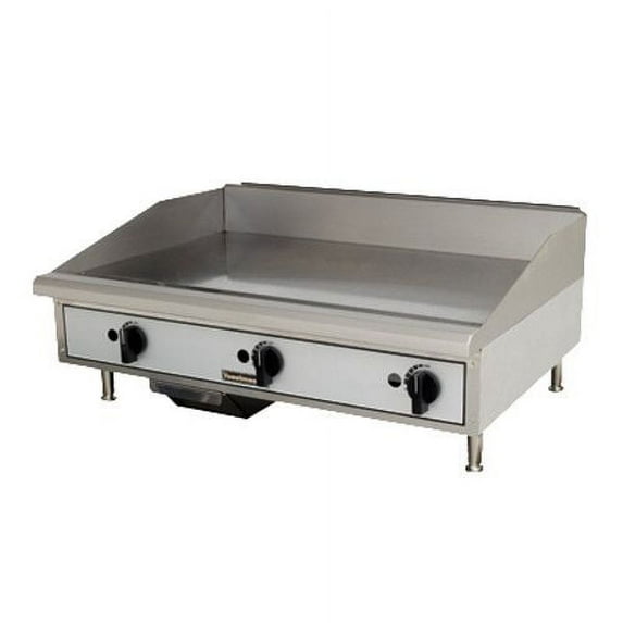 Toastmaster TMGM36 Countertop 36" Natural Gas Griddle with Manual Controls - 60,000 BTU