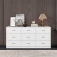 thumbnail image 1 of Toauuo Modern 9-Drawer Dresser for Bedroom - Wide Chest of Drawers with Ample Storage, Sturdy & Safe, 1 of 9
