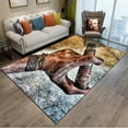 thumbnail image 1 of Tobacco Cigar Smoke Series Drink Area Rug Carpet Rug for Living Room Bedroom Sofa Doormat ration Kid Play Non-slip Floor Mat, 1 of 5