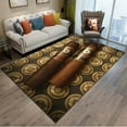 thumbnail image 1 of Tobacco Cigar Smoke Series Drink Area Rug Carpet Rug for Living Room Bedroom Sofa Doormat ration Kid Play Non-slip Floor Mat, 1 of 5