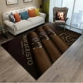 thumbnail image 1 of Tobacco Cigar Smoke Series Drink Area Rug Carpet Rug for Living Room Bedroom Sofa Doormat ration Kid Play Non-slip Floor Mat, 1 of 5