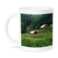thumbnail image 1 of Tobacco Crop And Tobacco Barns, North Carolina - Na02 Aje0275 - Adam Jones, 11oz Mug, 1 of 7