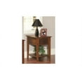 thumbnail image 1 of Tobacco Finish Hardwood End Table, 1 of 1