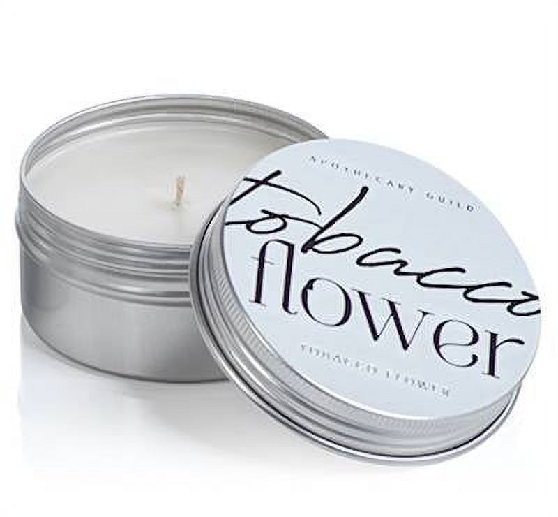 Tobacco Flower Zodax Apothecary Guild Scented Tin Candle