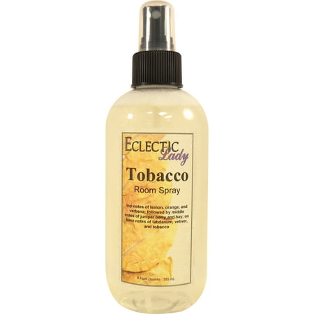 Tobacco Room Spray by Eclectic Lady, 8 Ounces, Fragrant Aromatic Room Mist For Home, Room, Office