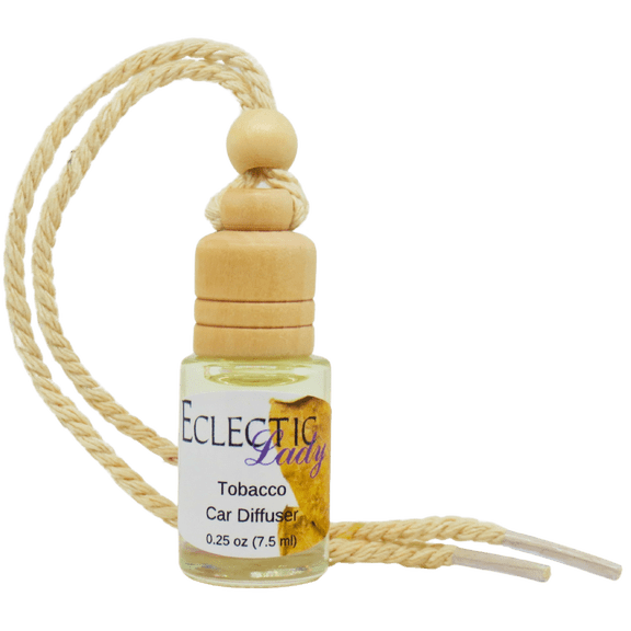 Tobacco Scented Car Diffuser by Eclectic Lady, 7.5 ml, Air Freshener, Premium Grade Fragrance Oil