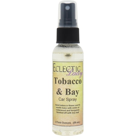 Tobacco and Bay Car Spray, 2 ounces