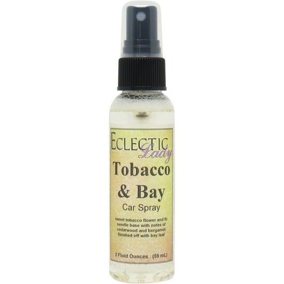 Tobacco and Bay Car Spray, 4 ounces