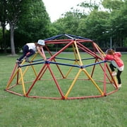 Tobbi Climbing Dome Steel Frame Monkey Bars Playset Children Outdoor Playground