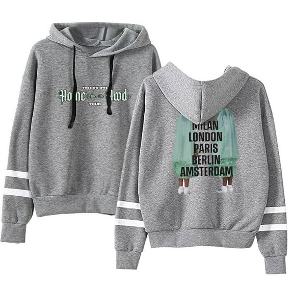 Tobe Nwigwe 2025 Home Is Where The Hood Is Tour Merch Men/Women Hooded Sweet Streetwear Hooded Long Sleeve