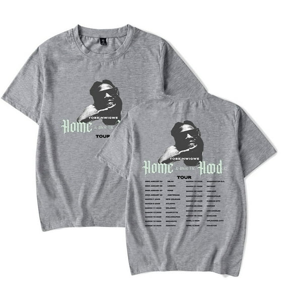 Tobe Nwigwe Tour 2025 Merch Women Men Fashion Clothes Trend Casual Short Sleeve Top