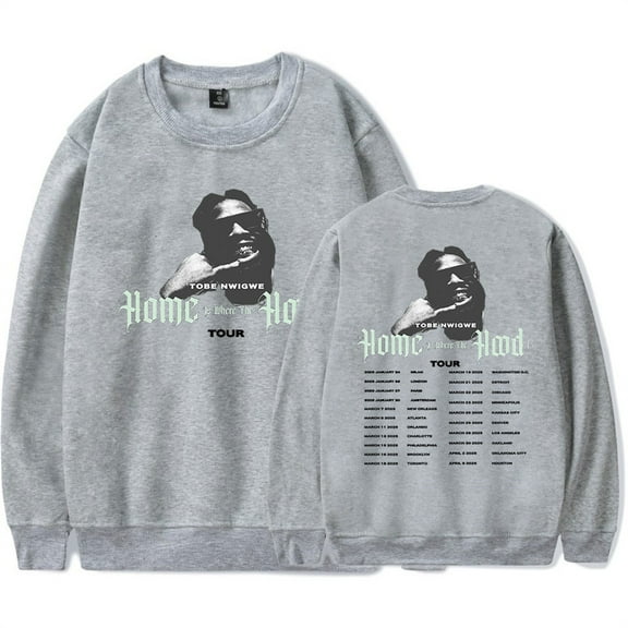 Tobe Nwigwe Tour 2025 Sweatshirt Hip Hop Crewneck Unisex Pullover Casual Long Sleeve