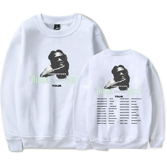 Tobe Nwigwe Tour 2025 Sweatshirt Hip Hop Crewneck Unisex Pullover Casual Long Sleeve