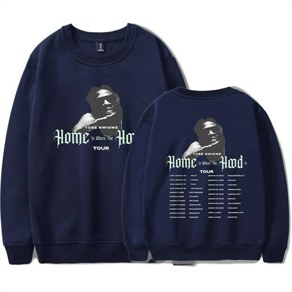 Tobe Nwigwe Tour 2025 Sweatshirt Hip Hop Crewneck Unisex Pullover Casual Long Sleeve