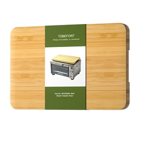 Tobefort Double Sided Cutting Board High Temperature Resistant Kitchen Panel (15.1" x 9.4" x 0.7")