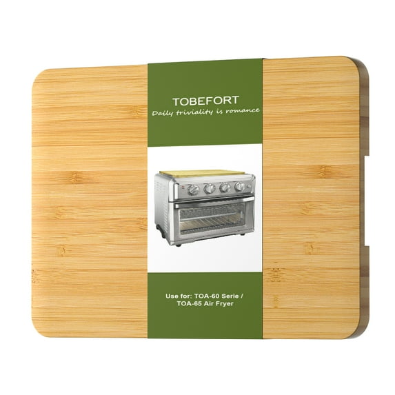 Tobefort Double Sided Cutting Board High Temperature Resistant Kitchen Panel (15.3" x 11" x 0.7")
