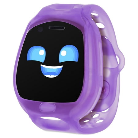 Tobi 2 Robot Smartwatch, Purple, with Plastic Band, 2 Cameras, Interactive Games, for Kids 6+