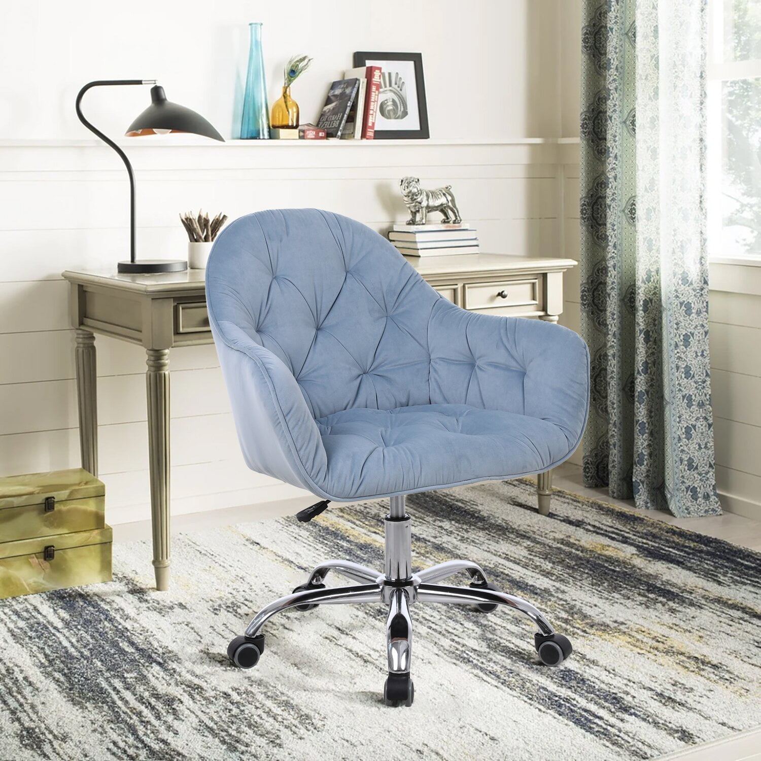Tobiah Velvet Task Chair