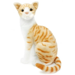 Tobias The Orange Tabby Cat - 12 Inch Stuffed Animal Plush