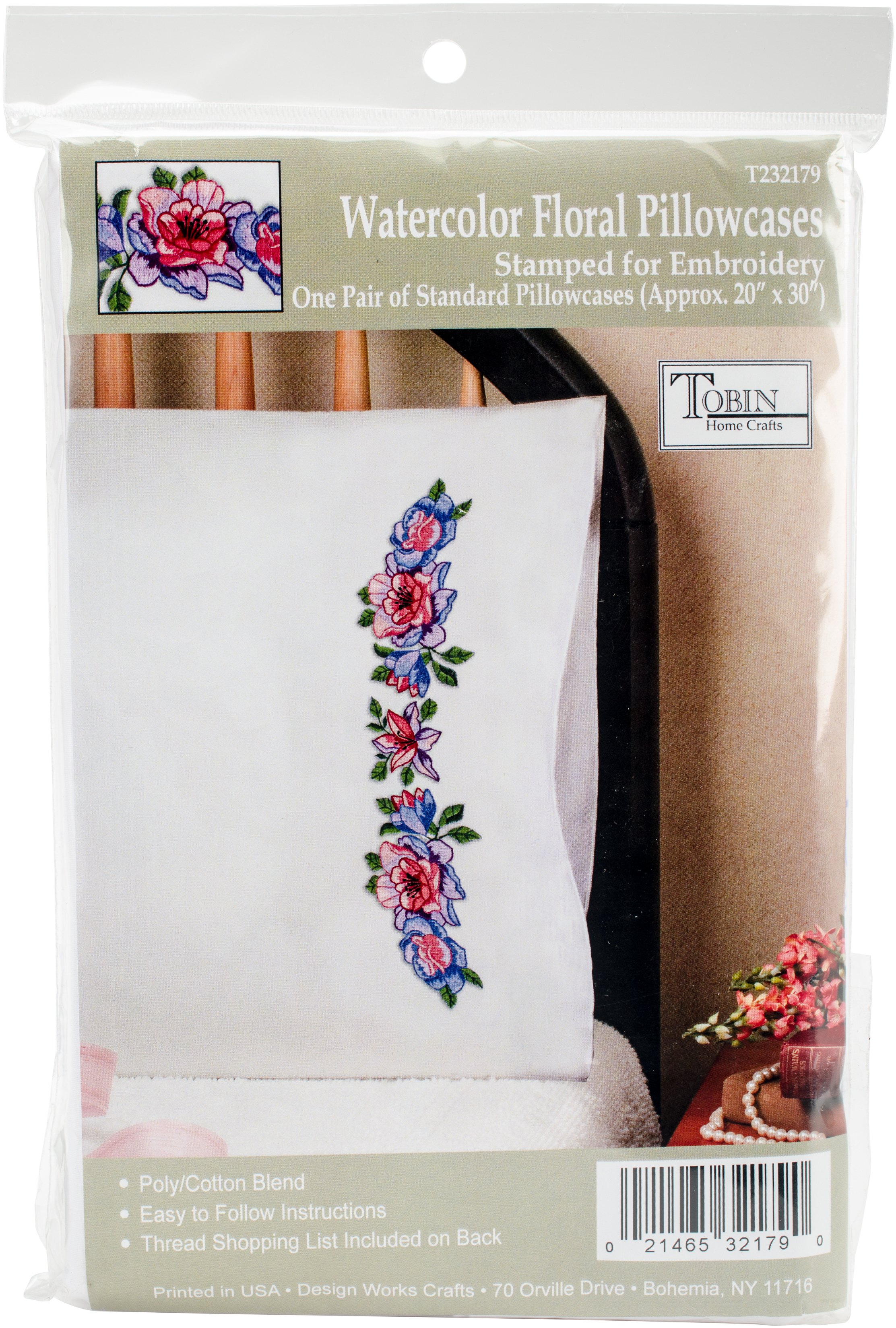 Tobin Stamped For Embroidery Pillowcase Pair 20X30 Watercolor Floral   Tobin Stamped For Embroidery Pillowcase Pair 20 X30 Watercolor Floral C46d5ae4 B9e1 4d68 8e67 Ca7b652d9a7d 3.bdae285a138cb80011f3fb3478a29fe2 