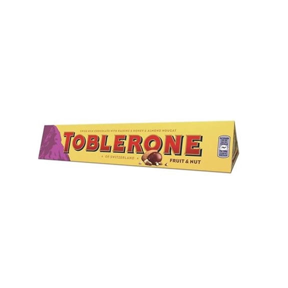 Toblerone Chocolate Fruit And Nut 100G - Delicious Chocolate With Nuts And Fruits