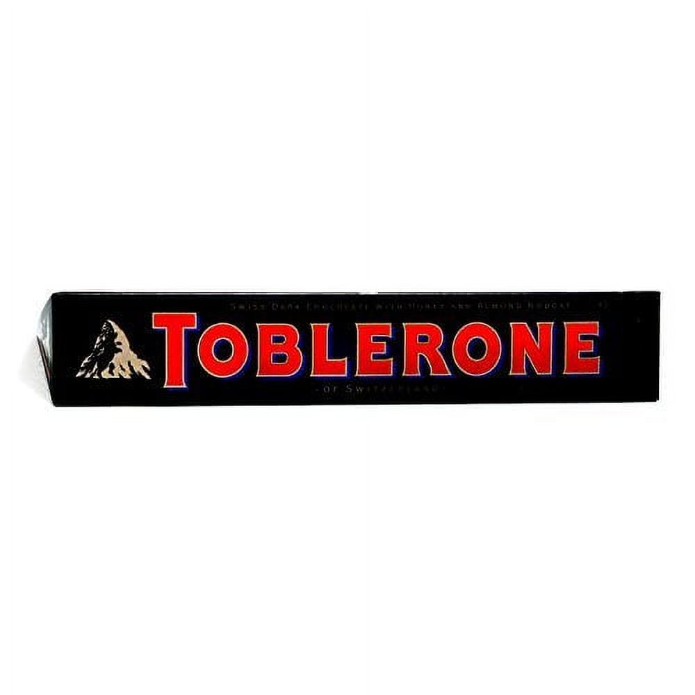 Toblerone Dark Bitter Chocolate 100G - Pack of 6