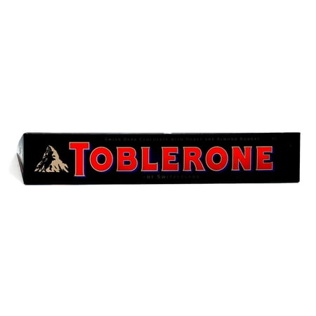 Toblerone Dark Chocolate Bar 3.52 oz each (3 Items Per Order)