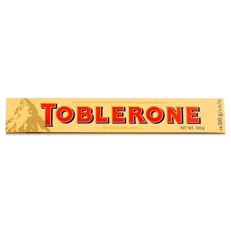 Toblerone Milk Chocolate, 100g (3.52 oz.) by Toblerone