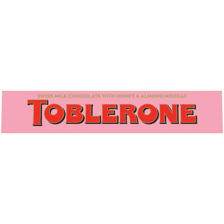Toblerone Milk Chocolate Bar with Honey and Almond Nougat