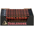 thumbnail image 1 of Toblerone, Swiss Dark Chocolate Bar, 3.52 oz, (Pack of 20), 1 of 3