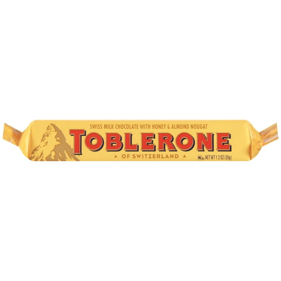 Toblerone Swiss Milk Chocolate Bar, 1.23oz