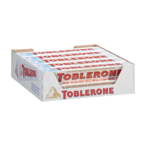 Toblerone White Chocolate, 3.52 Oz.