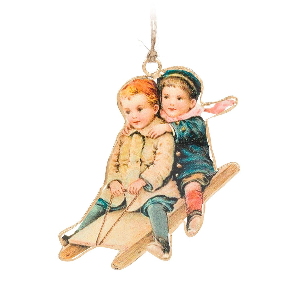 Toboggan Kids Ornament