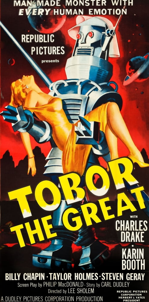Tobor The Great Canvas Art - (24 x 36)