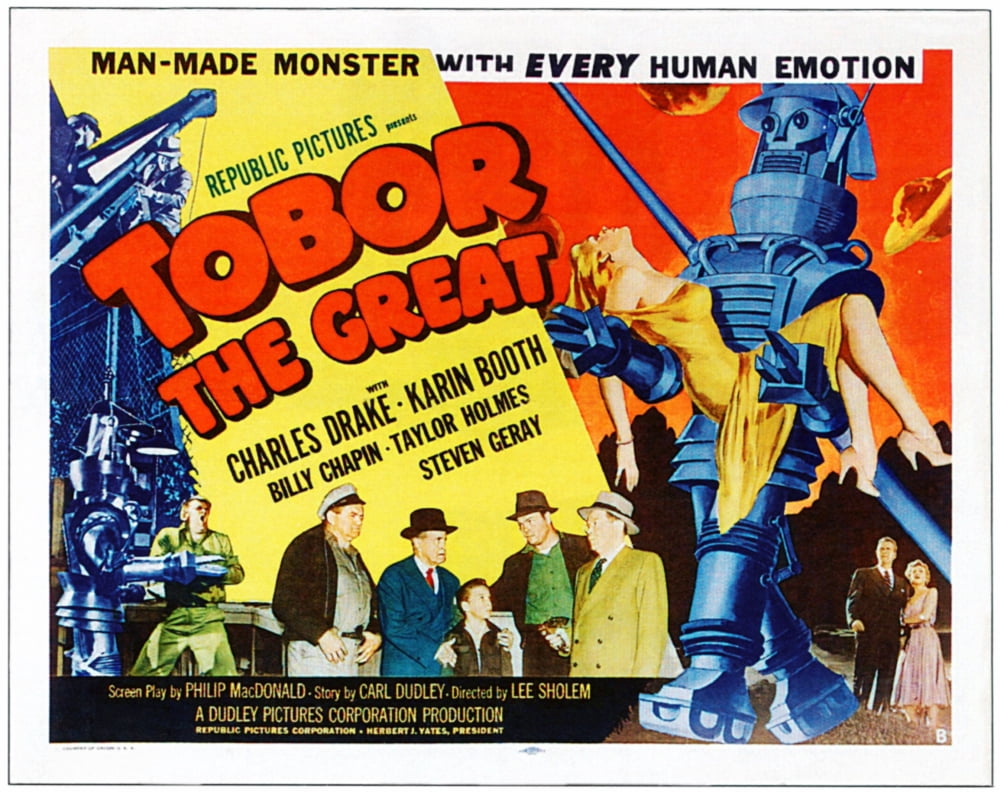 Tobor The Great Canvas Art - (28 x 22)