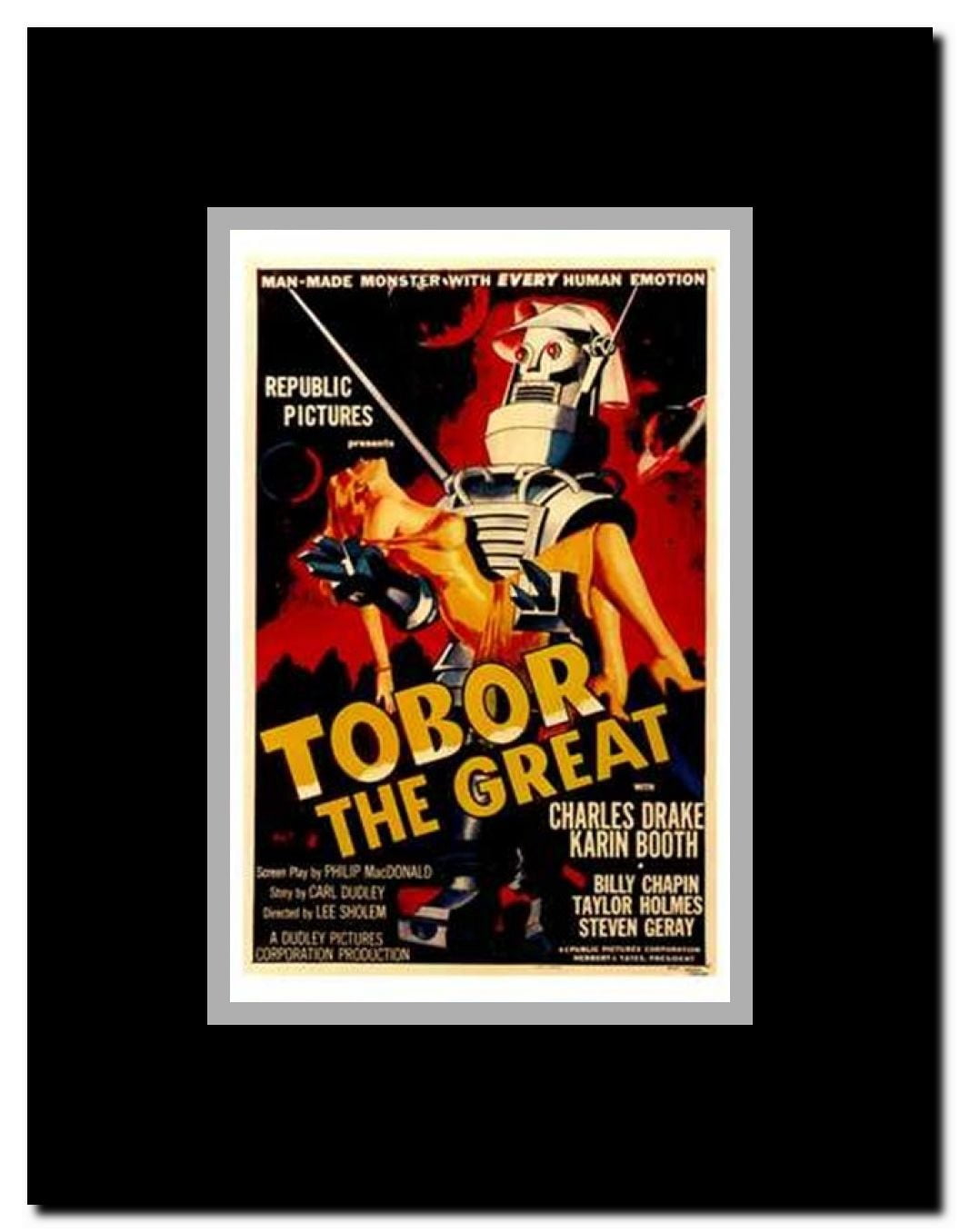 Tobor the Great Framed Movie Poster