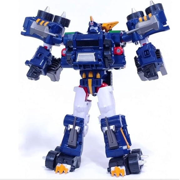Tobot V Ultra Commander 3 Step Transformation Robot - Robot Monster Car Transformation 11(W) x4.5(H) x11.8(D) in[Parallel imports]