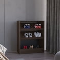 thumbnail image 1 of Toby 3-Tier Shoe Rack With Open Shelves Freestanding Shoe Organizer For Entryway Or Closet, 1 of 7
