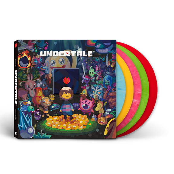 Toby Fox UNDERTALE Original Game Soundtrack 5xLP Vinyl Record Box Set
