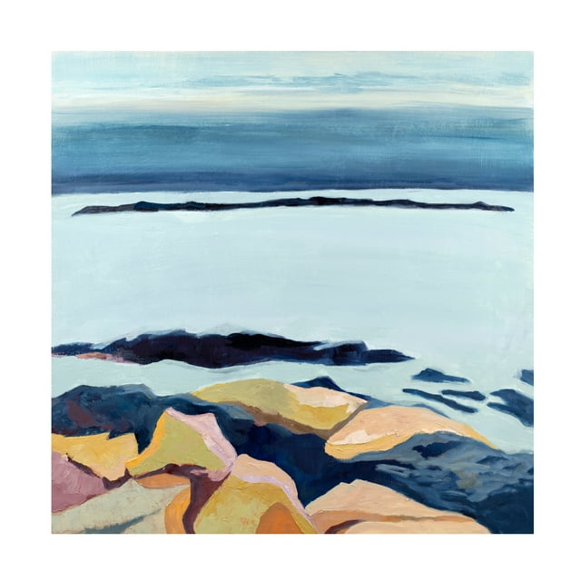Toby Gordon 'Winter Walking' Canvas Art