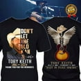 thumbnail image 1 of Toby Keith 3D Tshirt AOP T-shirt short sleeve Shirt Unisex Hot Shirt new, 1 of 2