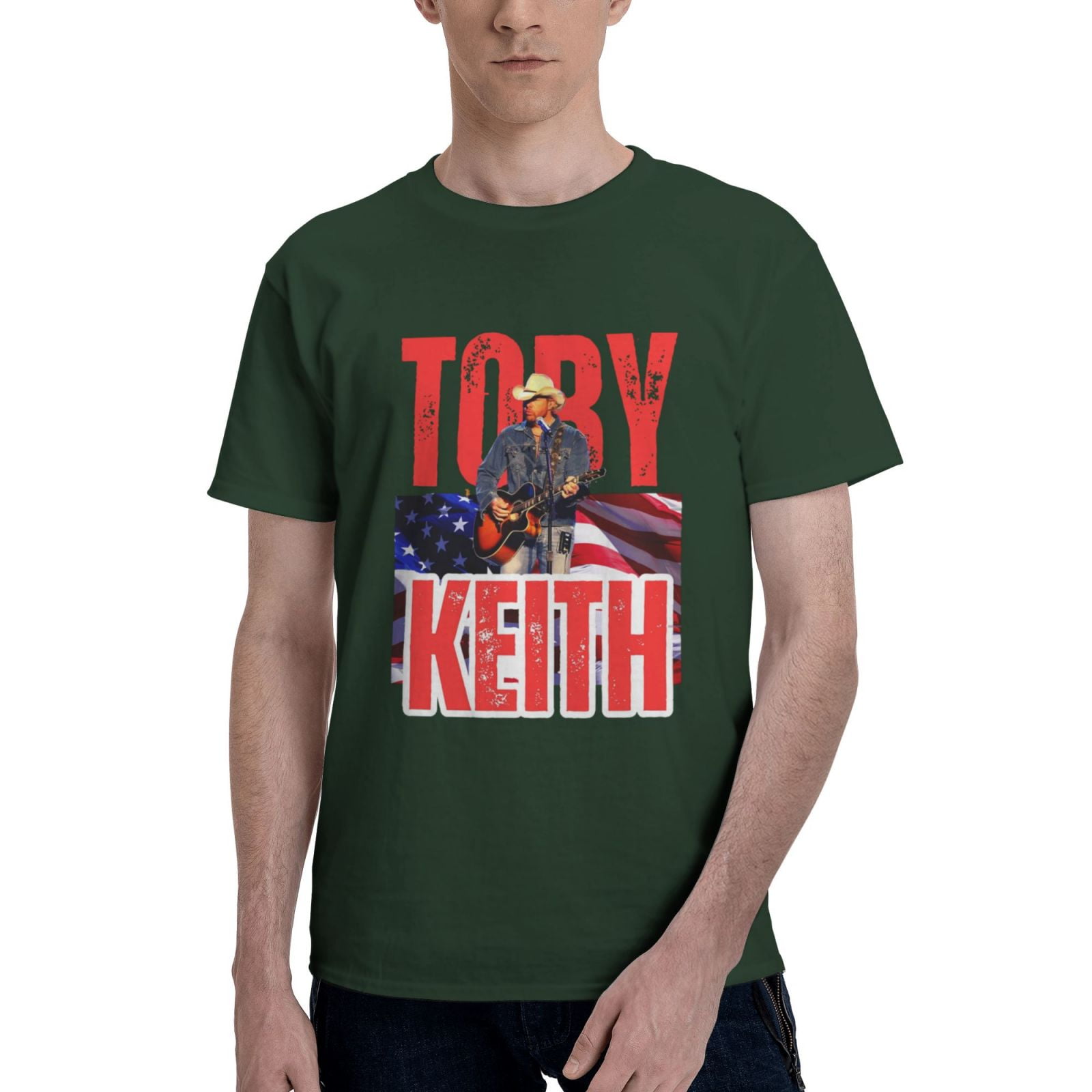 Toby Keith Men's Tribute Unisex Cotton T-Shirts - 