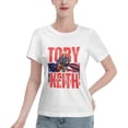 thumbnail image 1 of Toby Keith Women's Tribute Unisex Cotton T-Shirts - "American Soldier" Memorial Tee, Country Music Legend Homage White S, 1 of 6
