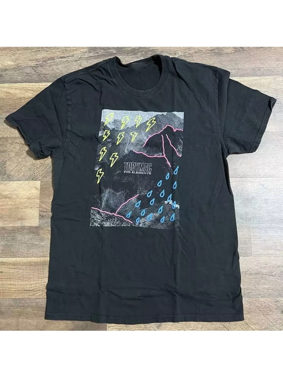 Toby Mac Vintage The Elements Black Unisex T-Shirt All Size | eBay
