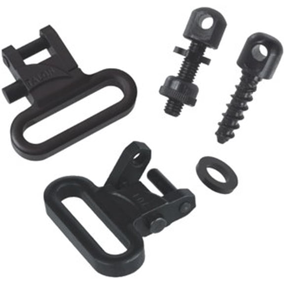 The Outdoor Connection Talon Swivels Set, Black, 1in