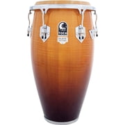 Toca 3112-1-2NF Elite Pro Wood Tumba Drum with Stand, Natural Maple Fade