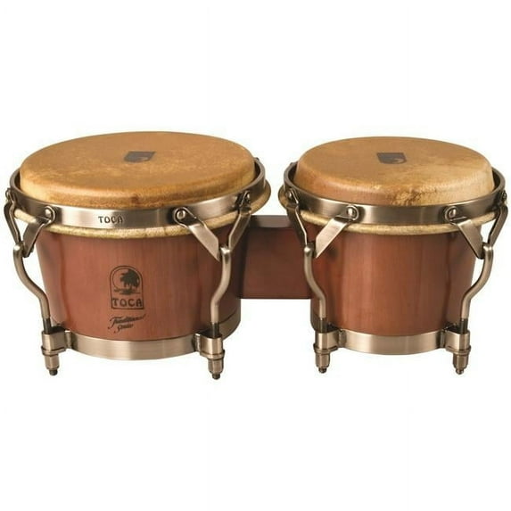 Toca 3900D Traditional Dark Walnut Finish Bongos
