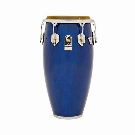 Toca 4611-3-4BW 11.75 in. Custom Deluxe Conga, Blue