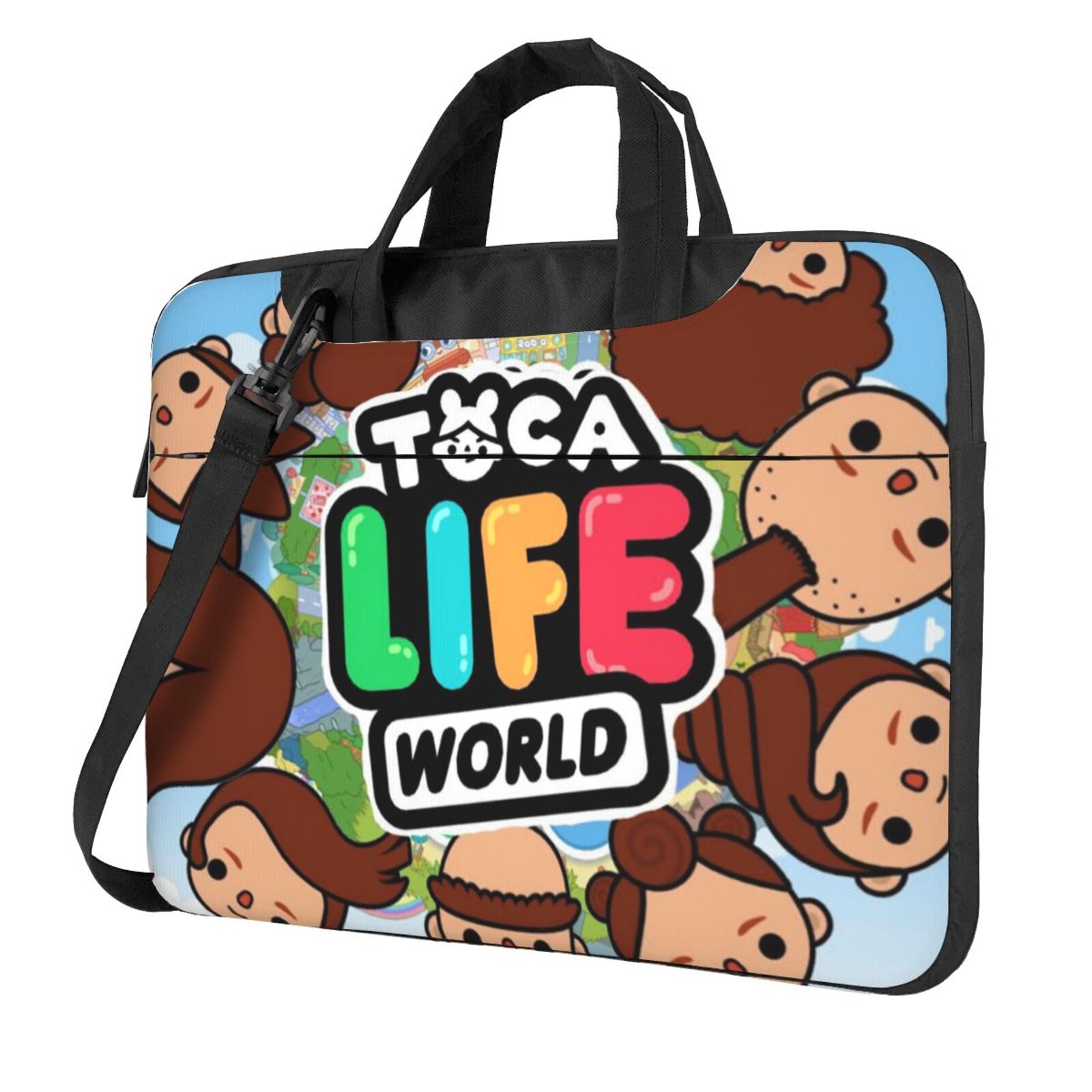 Toca Boca Life World Laptop Bag Shoulder Portable Laptop Case Sleeve