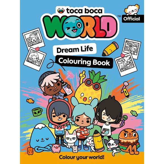 Toca Boca Toca Boca Dream Life Colouring Book (Paperback)